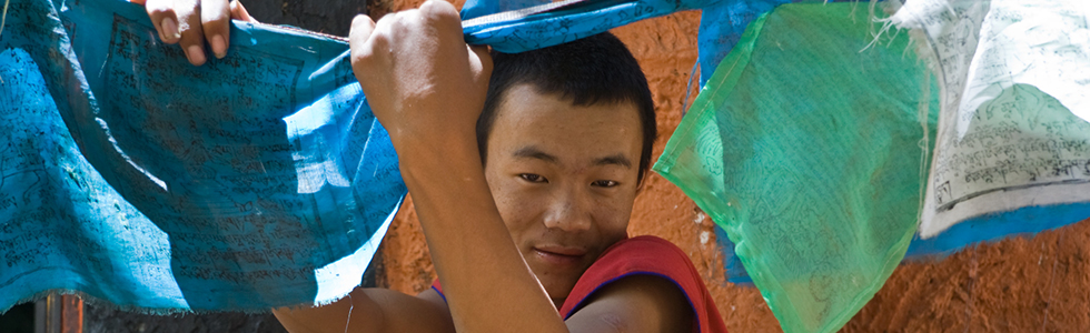 Young Buddhist Monk