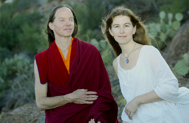 Michael and Christie in the Arizona desert in 2005.