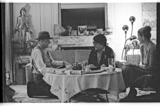Joseph Beuys meets with Lama Sogyal Rinpoche in Paris in 1982