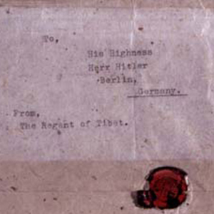 Letter envelope Hitler Reting